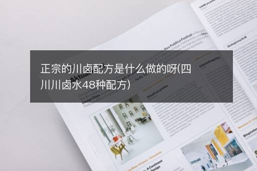 正宗的川卤配方是什么做的呀(四川川卤水48种配方)