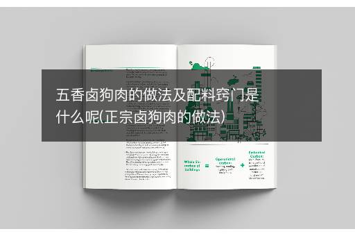 五香卤狗肉的做法及配料窍门是什么呢(正宗卤狗肉的做法)